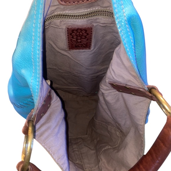 Lucky Brand Turquoise Hobo Shoulder Bag - Picture 6 of 13